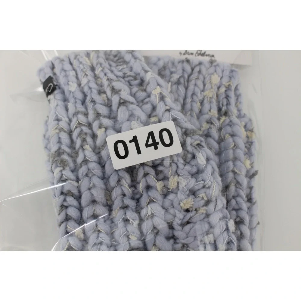 Circus by Sam Edelman Womens Light Blue Knit Fingerless Gloves Mittens One Size